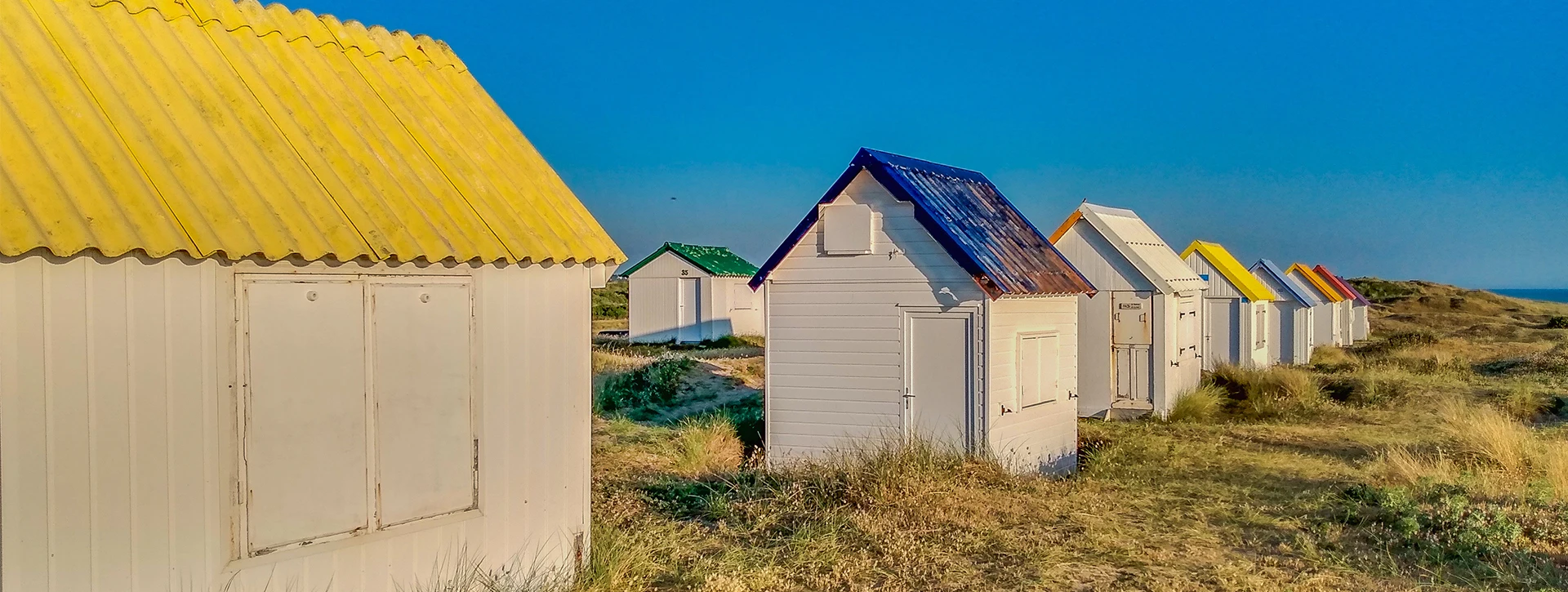 A visiter les cabanes de Gouville sur mer